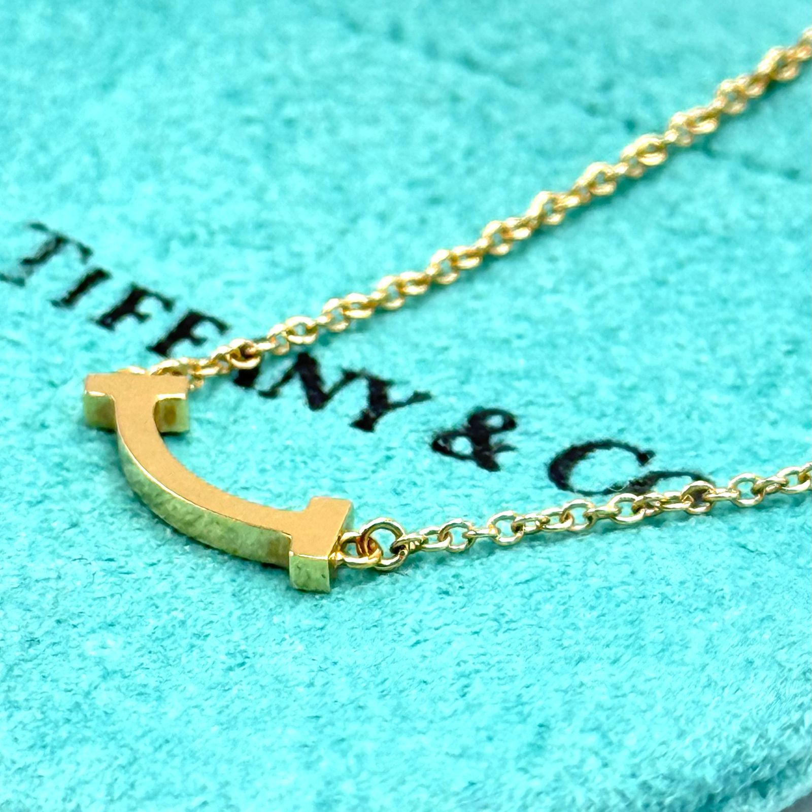 プレゼント/ご褒美にも】TIFFANY&Co. ティファニー ミニ Tスマイル 
