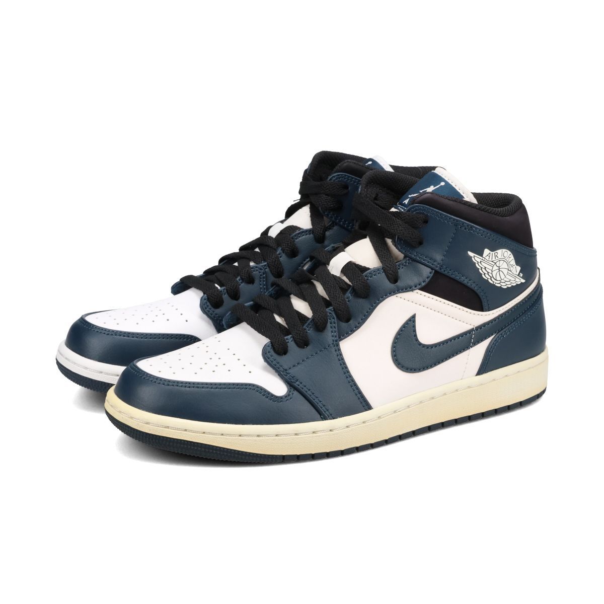 NIKE AIR JORDAN 1 MID ARMONY NAVY/WHITE/BLACK 27.5cm - メルカリ