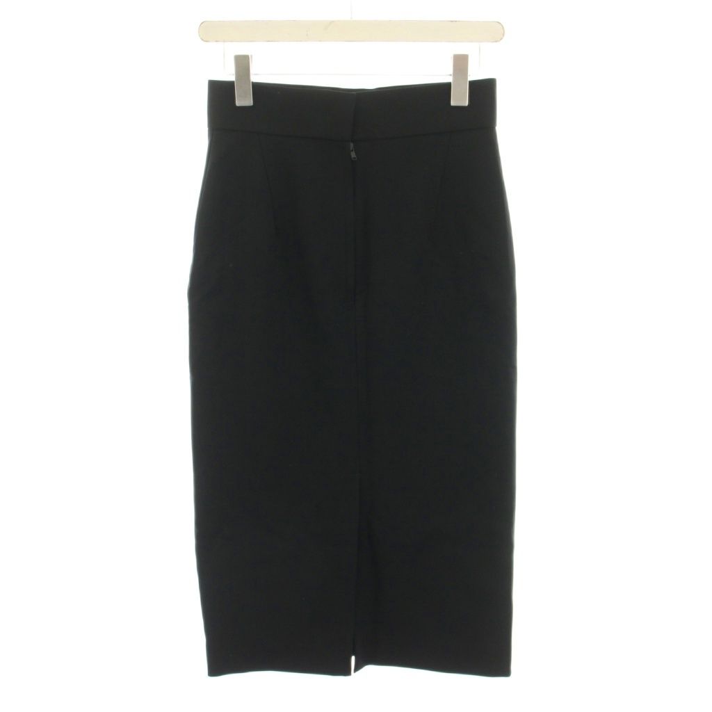 デザインワークス スーツ セットアップ 上下 ノー ジャケット 38 スカート ロング タイト 36 黒 ブラック YT