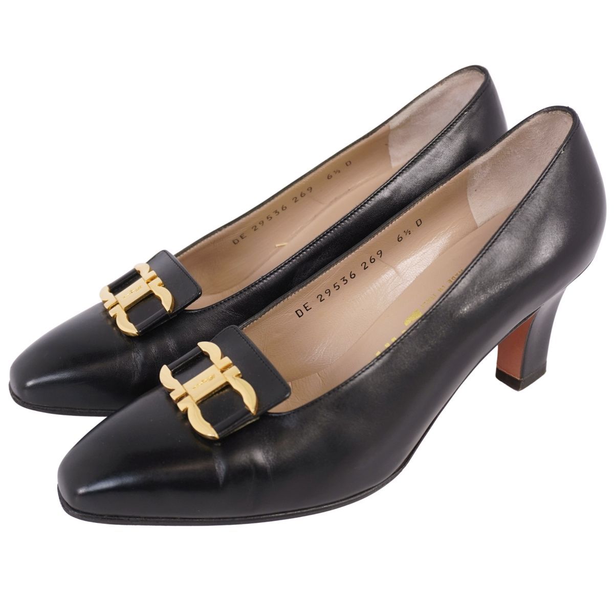 美品）SalvatoreFerragamoパンプス 7.5C 【公式通販】