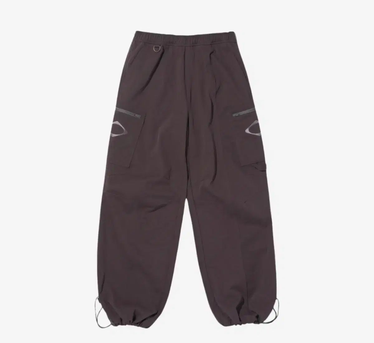 ミスチーフ ドローストリングパンツ パープルブラウン