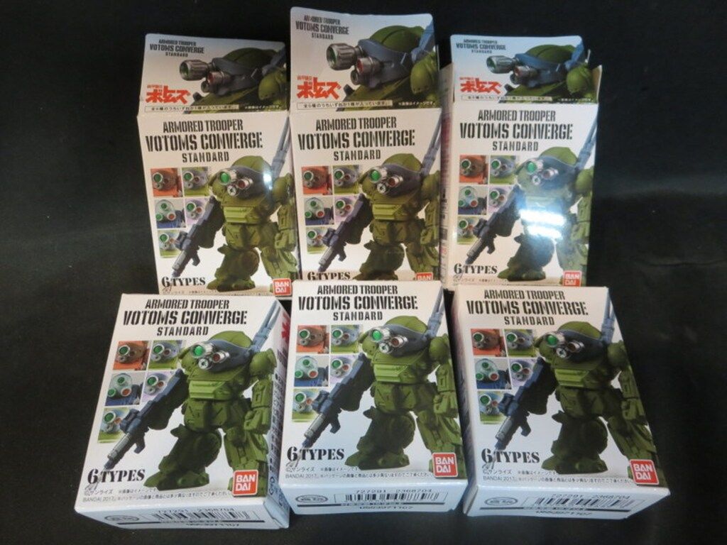 バンダイ 装甲騎兵ボトムズコンバージスタンダード 全6種セット 【公式 