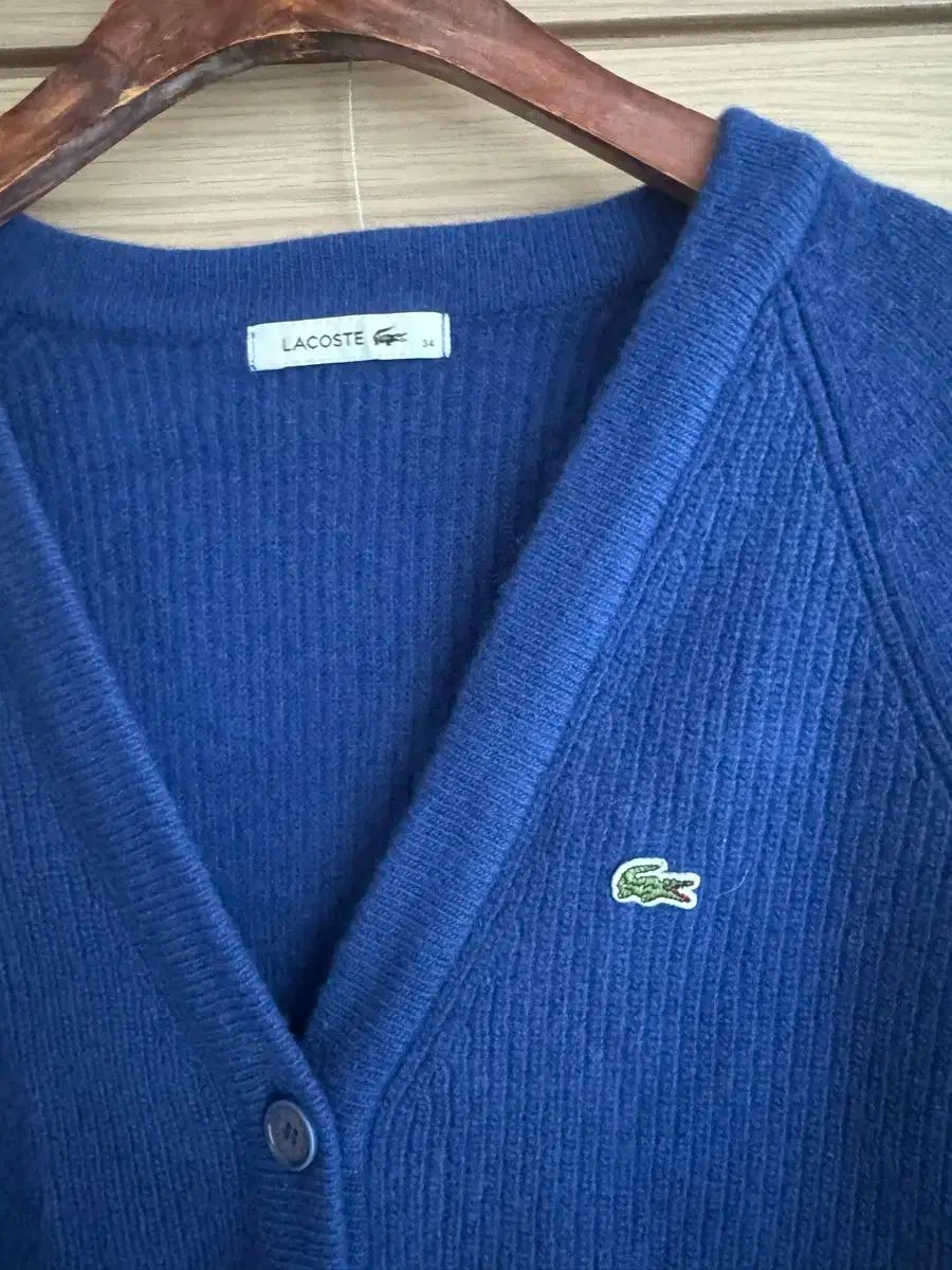 ラコステレディース ウールカーディガン