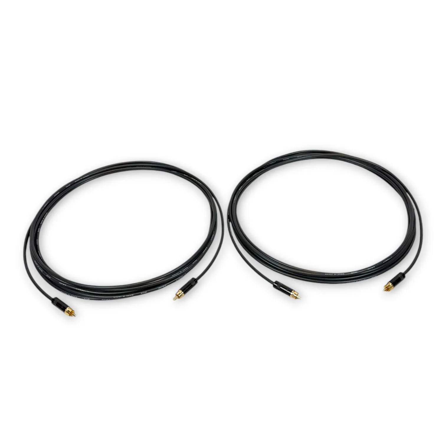 楽器・機材 CANARE L-4E5AT BLACK RCA ケーブル 5m 2本セット