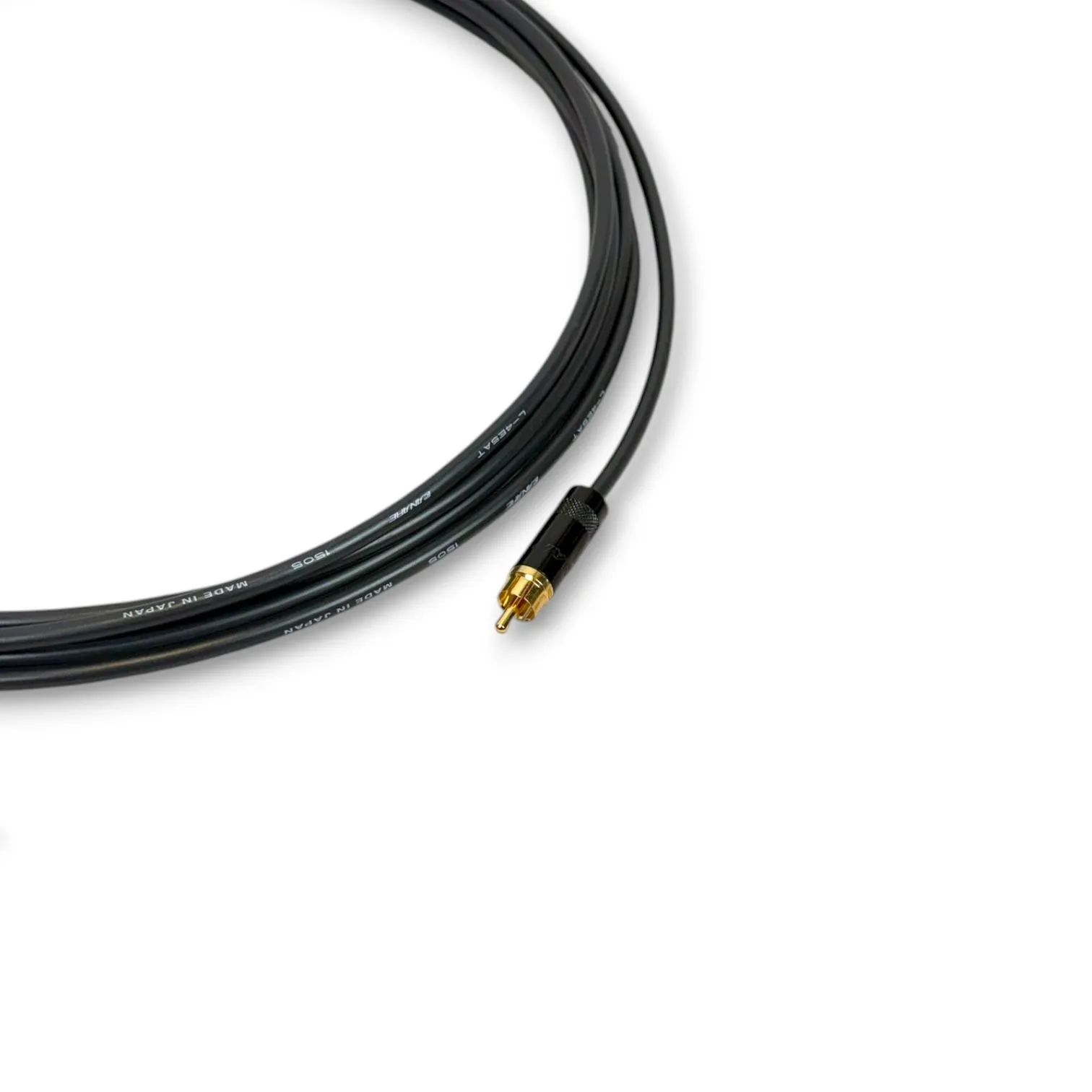 楽器・機材 CANARE L-4E5AT BLACK RCA ケーブル 5m 2本セット