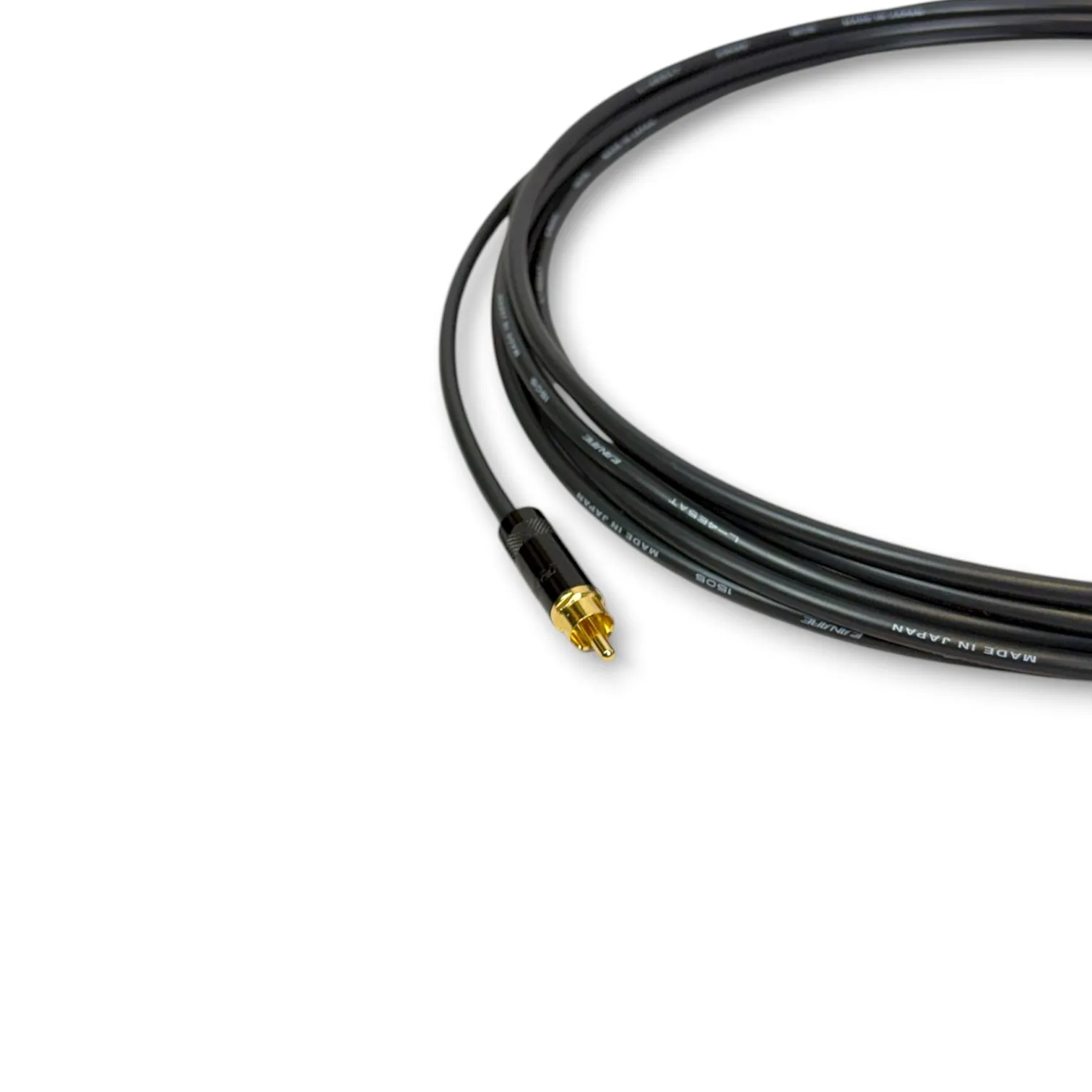 楽器・機材 CANARE L-4E5AT BLACK RCA ケーブル 5m 2本セット