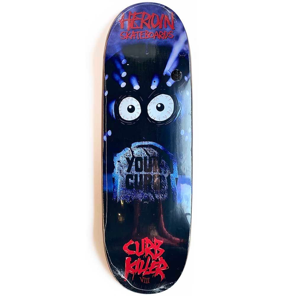 10 0 HEROIN ヘロイン CURB KILLER DECK デッキ 板 スクール OLD SCHOOL スケートボード スケボー SKATEBOARD