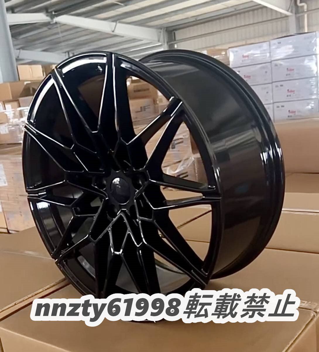 ブラック BMW用 19インチホイールSET 4本 G系3 4 5 8シリーズ等 style 293 B からのカスタム 交換に!