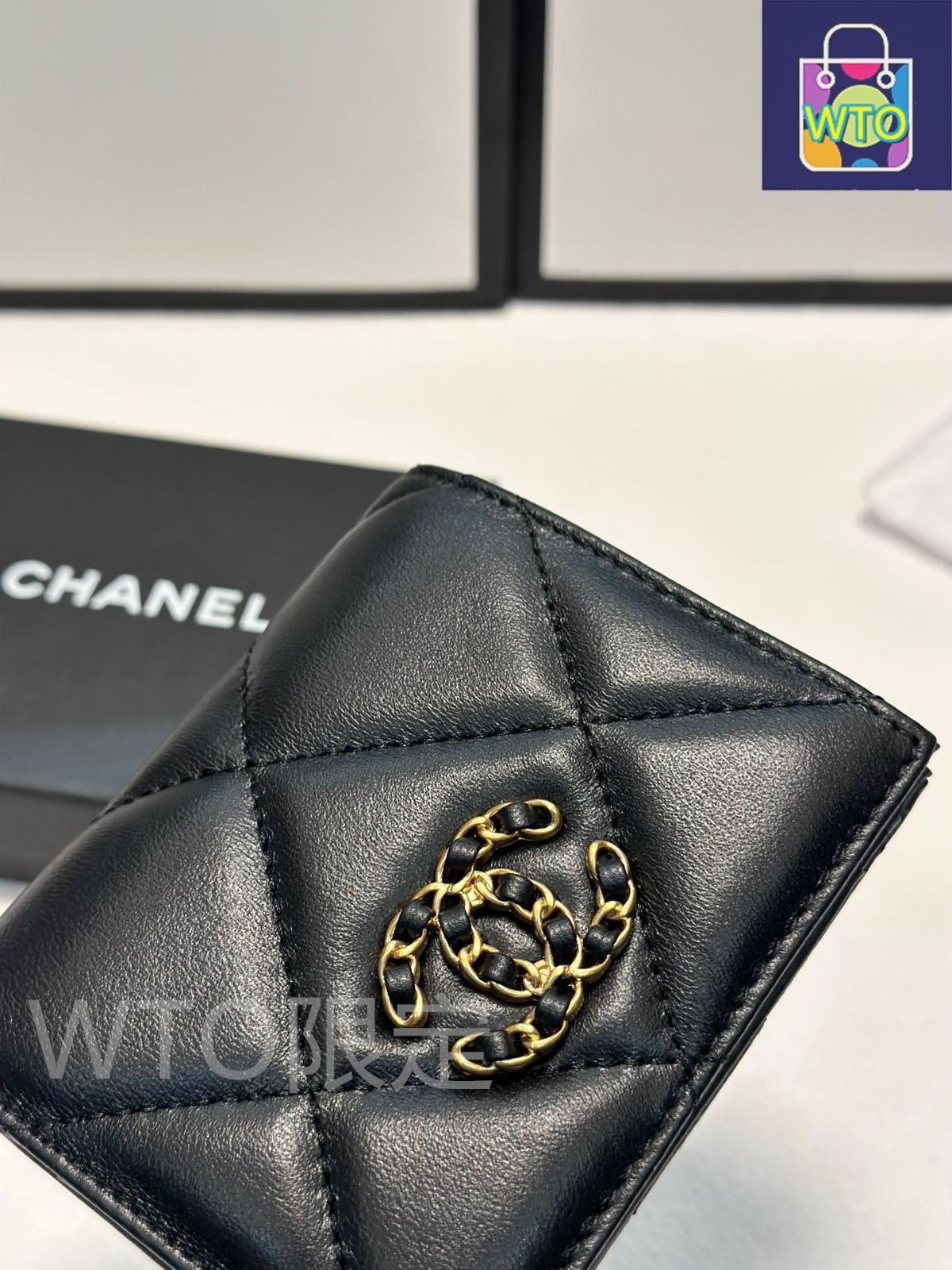 今日特価】Chanel シャネル 最新多機能スモールウォレット 頭層羊皮で
