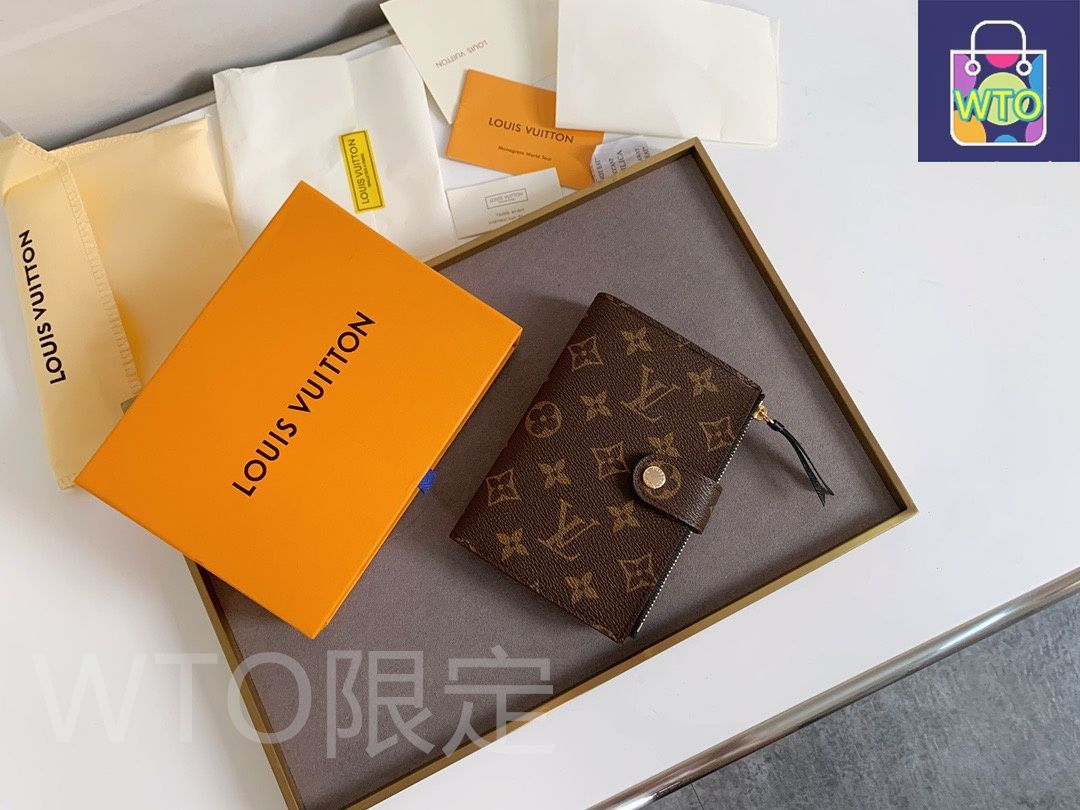今日 Louis Vuitton ルイヴィトン ポール シリーズ ウォレット コンパクト設計で 収納
