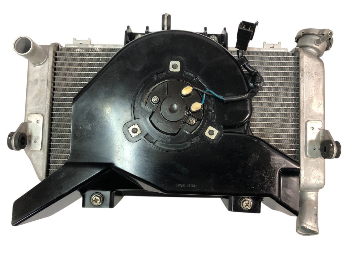 Ninja ニンジャ400 EX 400 G ラジエーター ファン セット ファン作動OK 変形無さそう 組み換え 補修にも 2810 M 8196