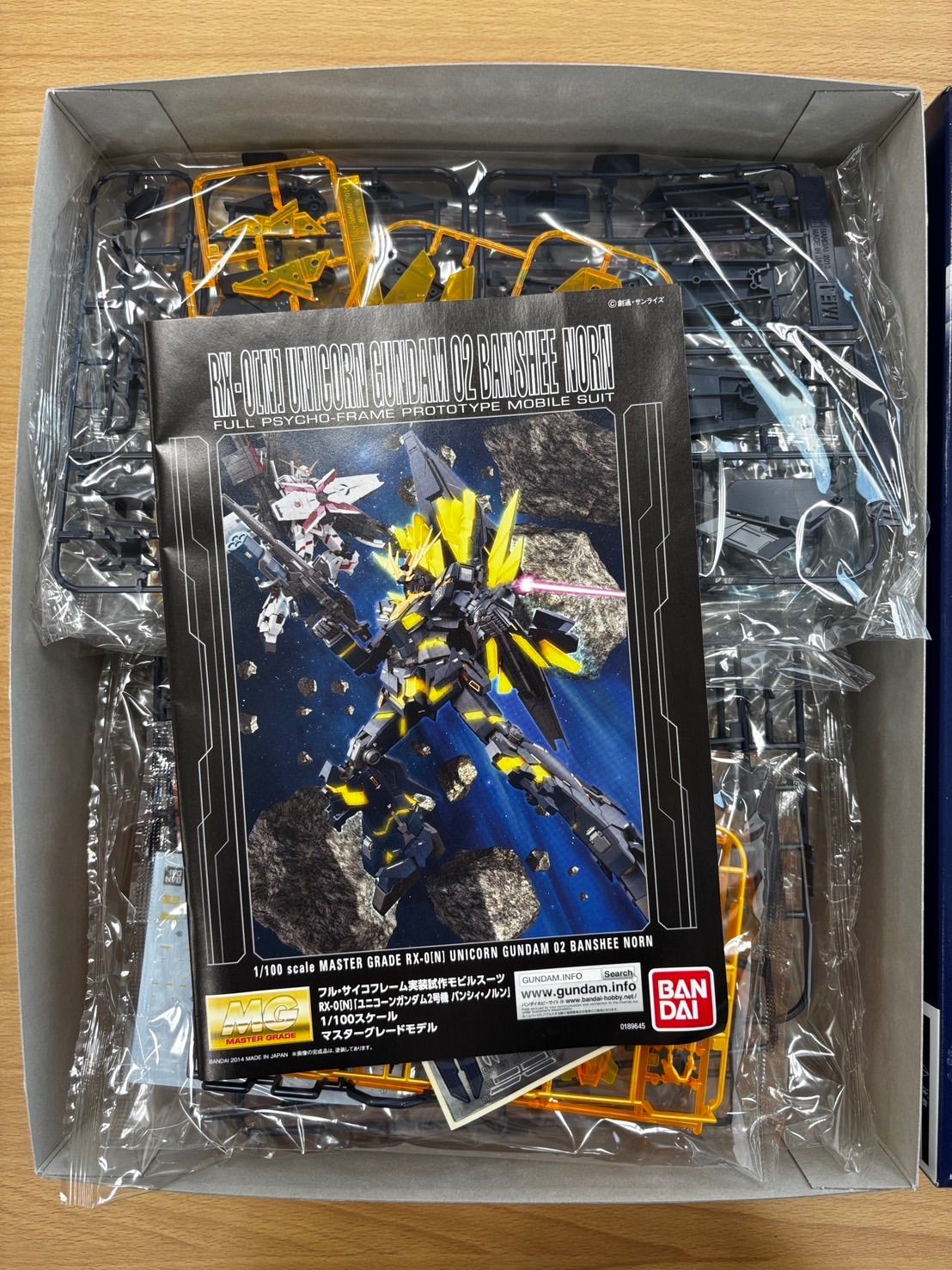 GO152 MG ユニコーンガンダム2号機 バンシィ・ノルン 1/100スケール GO152 MG ユニコーンガンダム2号機 バンシィ・ノルン 1/100スケール