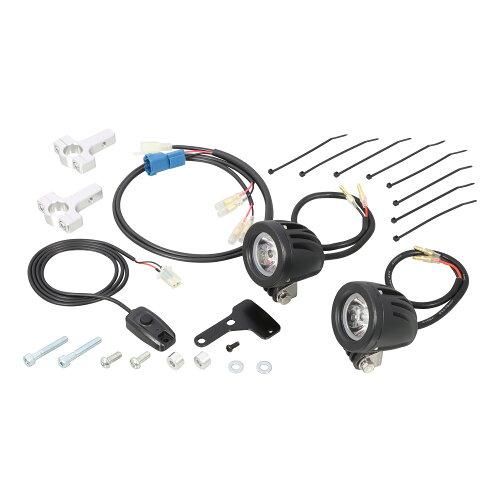 キタコ KITACO LEDシャトルビームKIT クリア2トウ ダウンチューブトリツケ CT 125 800 1470480
