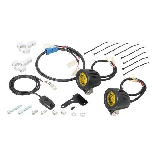 キタコ KITACO LEDシャトルビームKIT イエロー2トウ ダウンチューブトリツケ CT 125 800-1470430