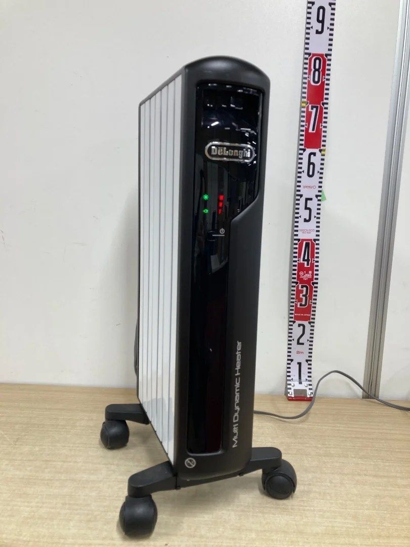 De’Longhi デロンギ マルチダイナミックヒーター MDH 09 BK コンパクトオイルヒーター 3～8畳向け高速暖房＆静音運転 冬場室内暖房用