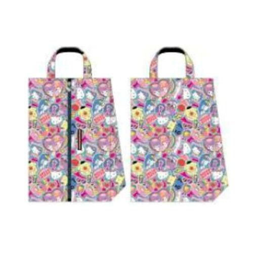 丸眞 サンリオ キャラクターズ ポッピングキャラクターズ シューズバッグ スポーツ ジム ゴルフ 入数 3