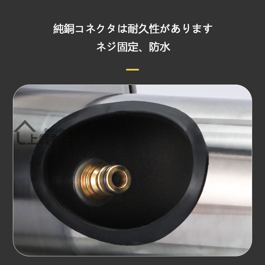 ホース収納リール ホースリール 40 m ステンレス鋼 水道ホースリール ホームガーデンロードで使用される ホース用 ポータブル