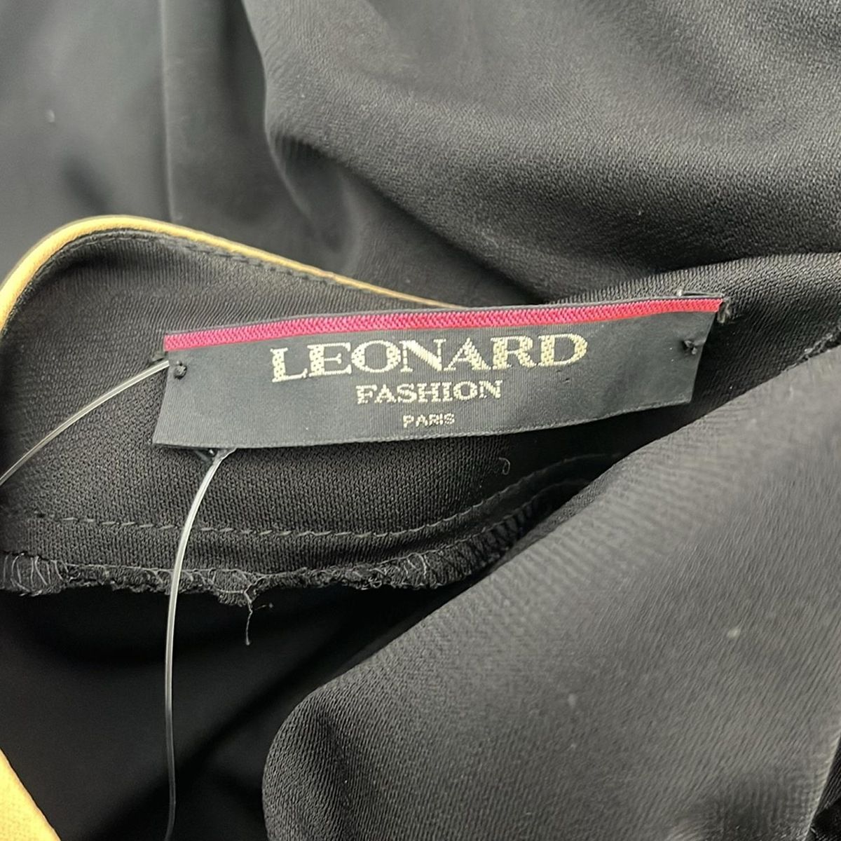 LEONARD(レオナール) ジャケット サイズLL レディース - 黒×ピンク