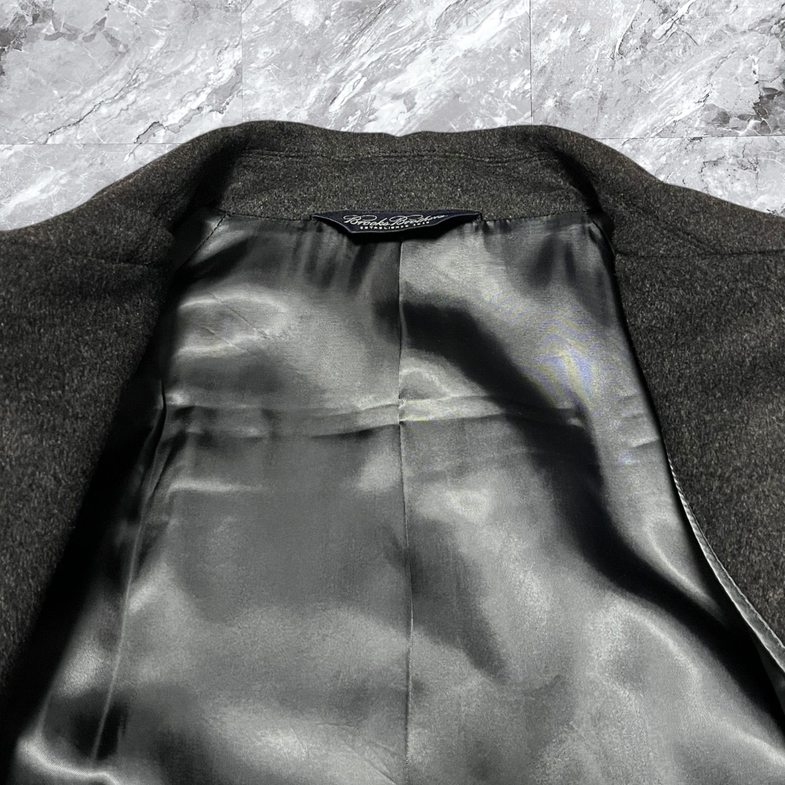 極美品 Brooks Brothers ブルックスブラザーズ ステンカラーコート