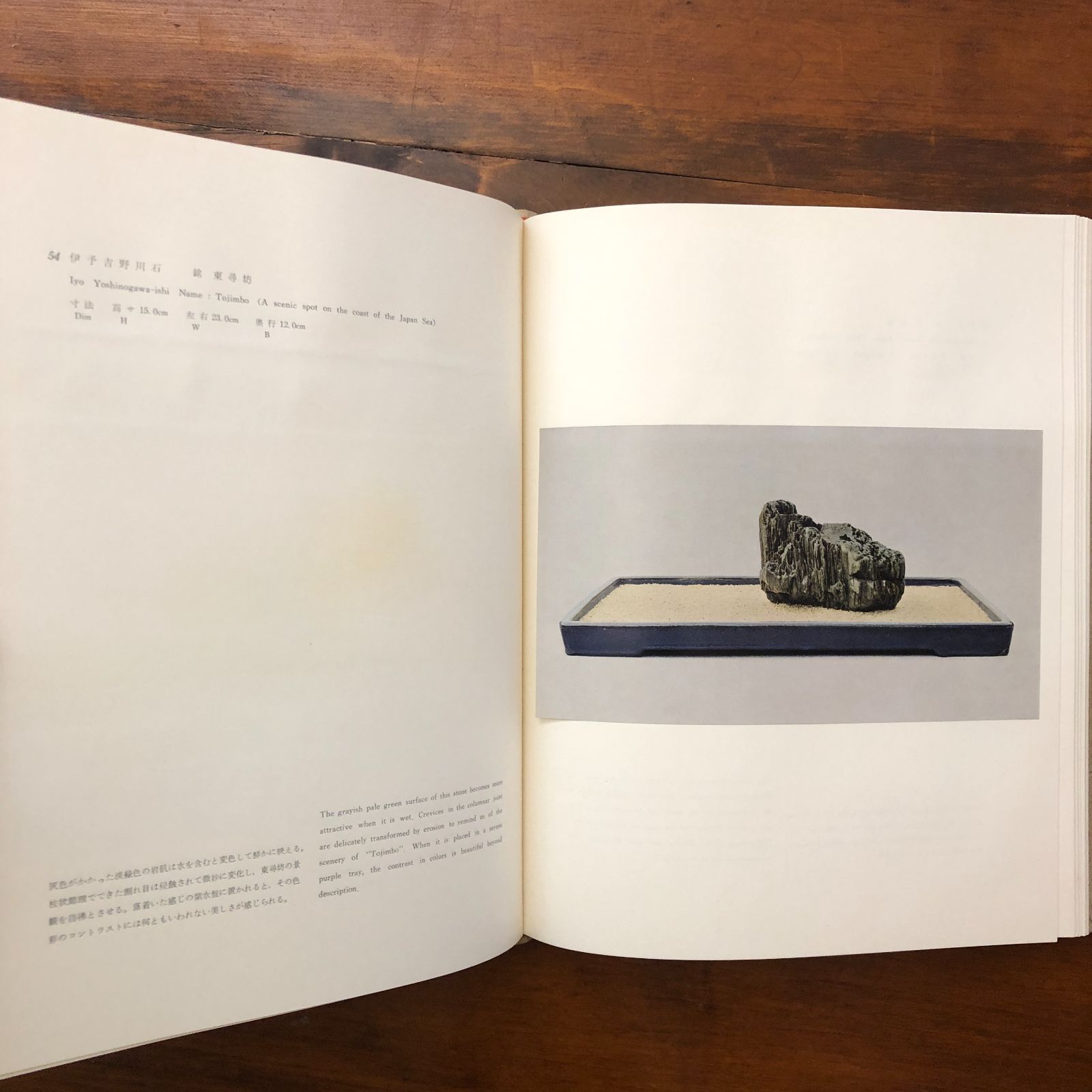水石 大貫忠三 求龍堂 1967年12月20日 ☆水石/盆石/鑑賞石/日本庭園