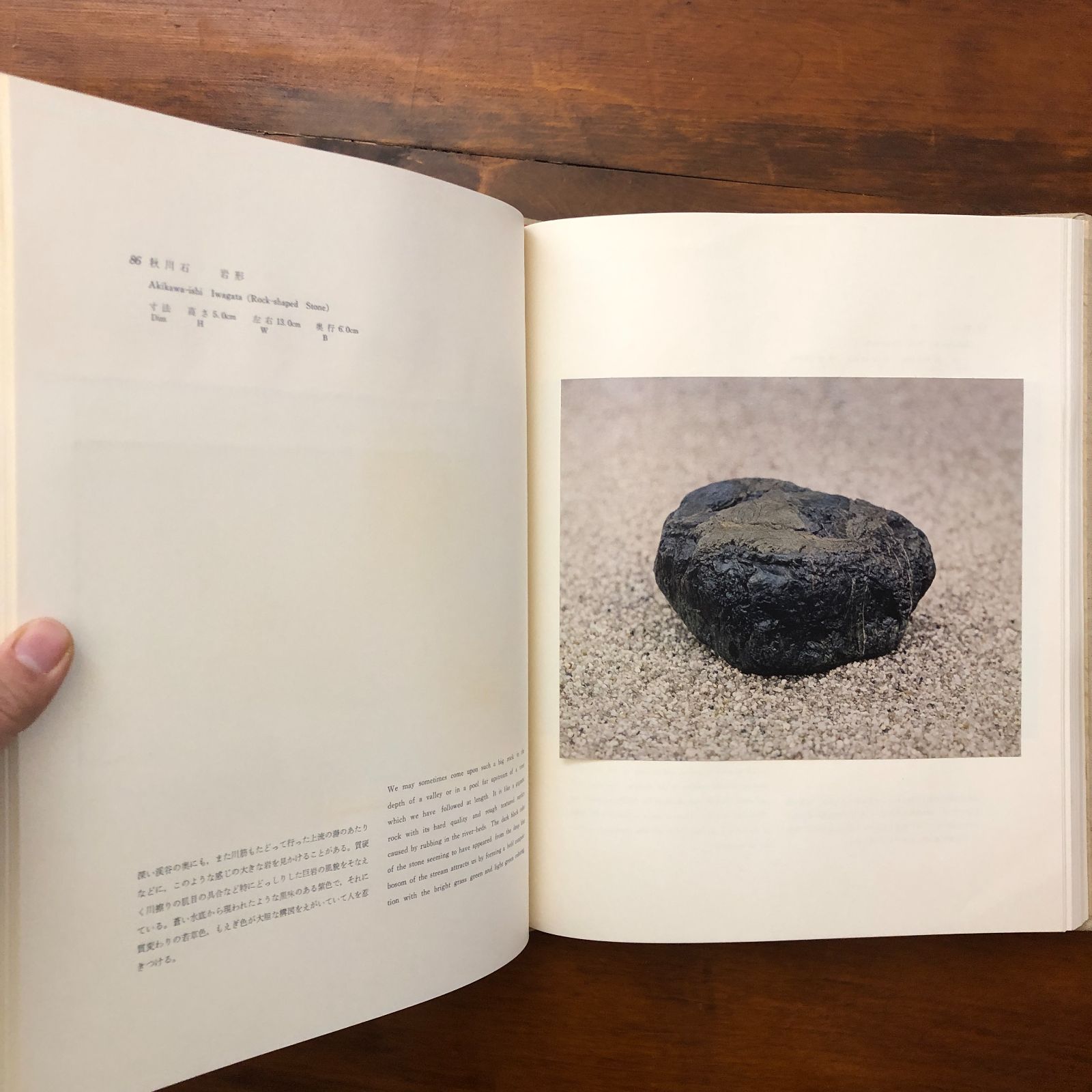 水石 大貫忠三 求龍堂 1967年12月20日 ☆水石/盆石/鑑賞石/日本庭園