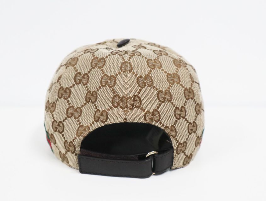 ベースボールキャップ ストライプ付き