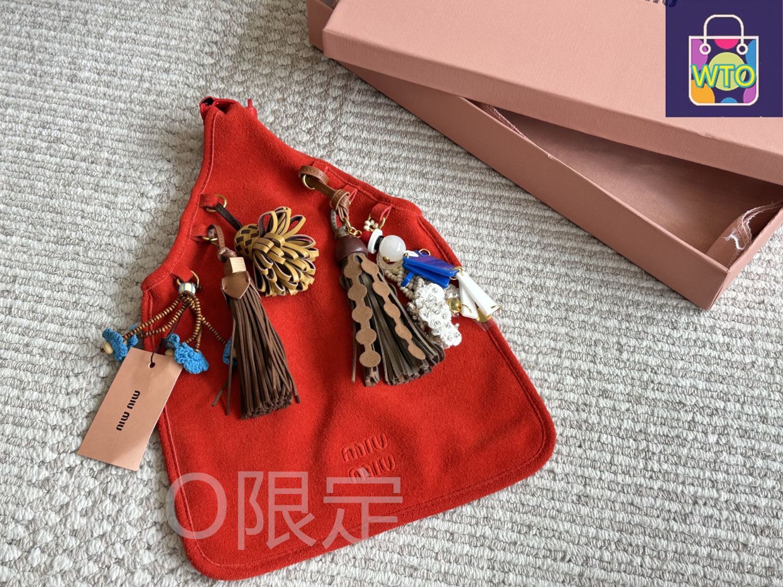 スエードバッグ