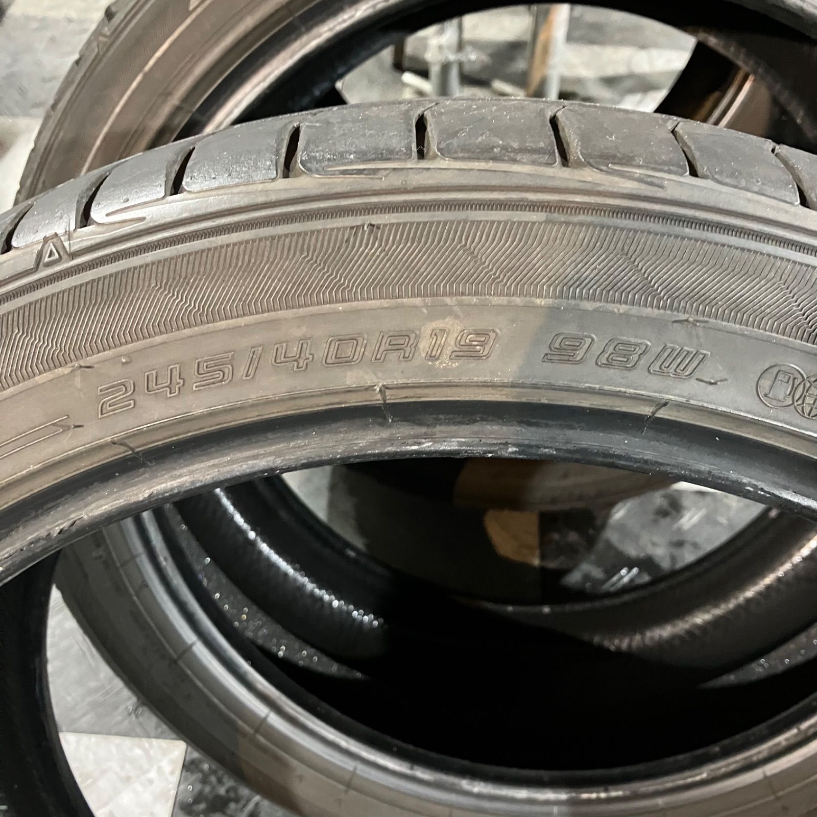送料込み]245/40R19 2021年製 DUNLOP LE MANS V ダンロップ ルマン5 