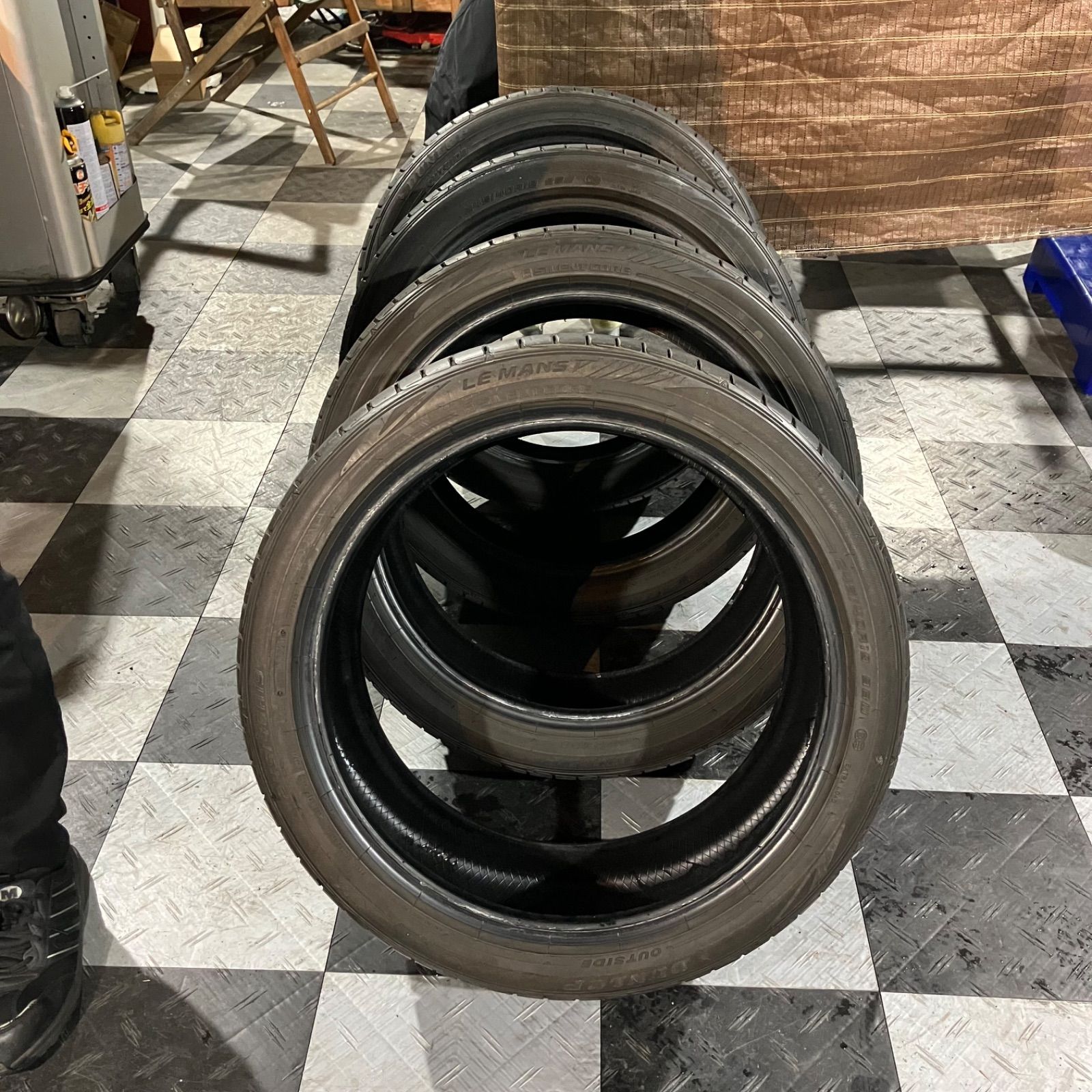 送料込み]245/40R19 2021年製 DUNLOP LE MANS V ダンロップ ルマン5 
