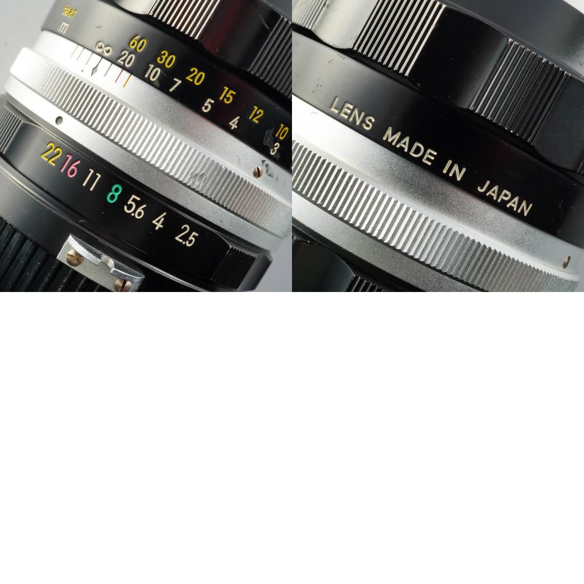 Nikon ニコン Nikkor-P Auto 105mm F/2.5 非Ai Nippon kougaku 単焦点