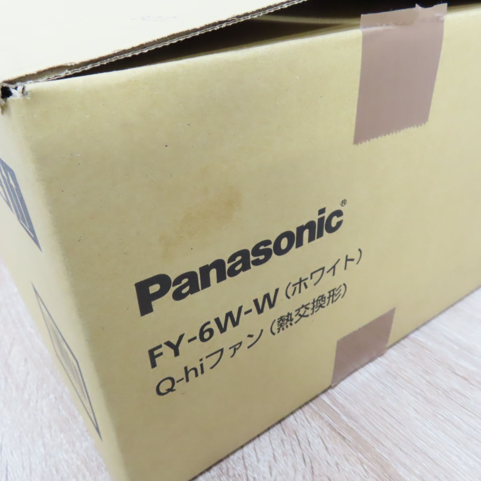 Panasonic Q-hiファン 熱交換型 FY-6 W-W ホワイト