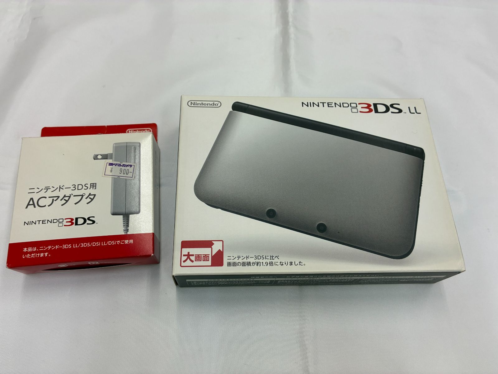 N 品 Nintendo 3 DS LL 本体 充電ケーブル付き 箱つき