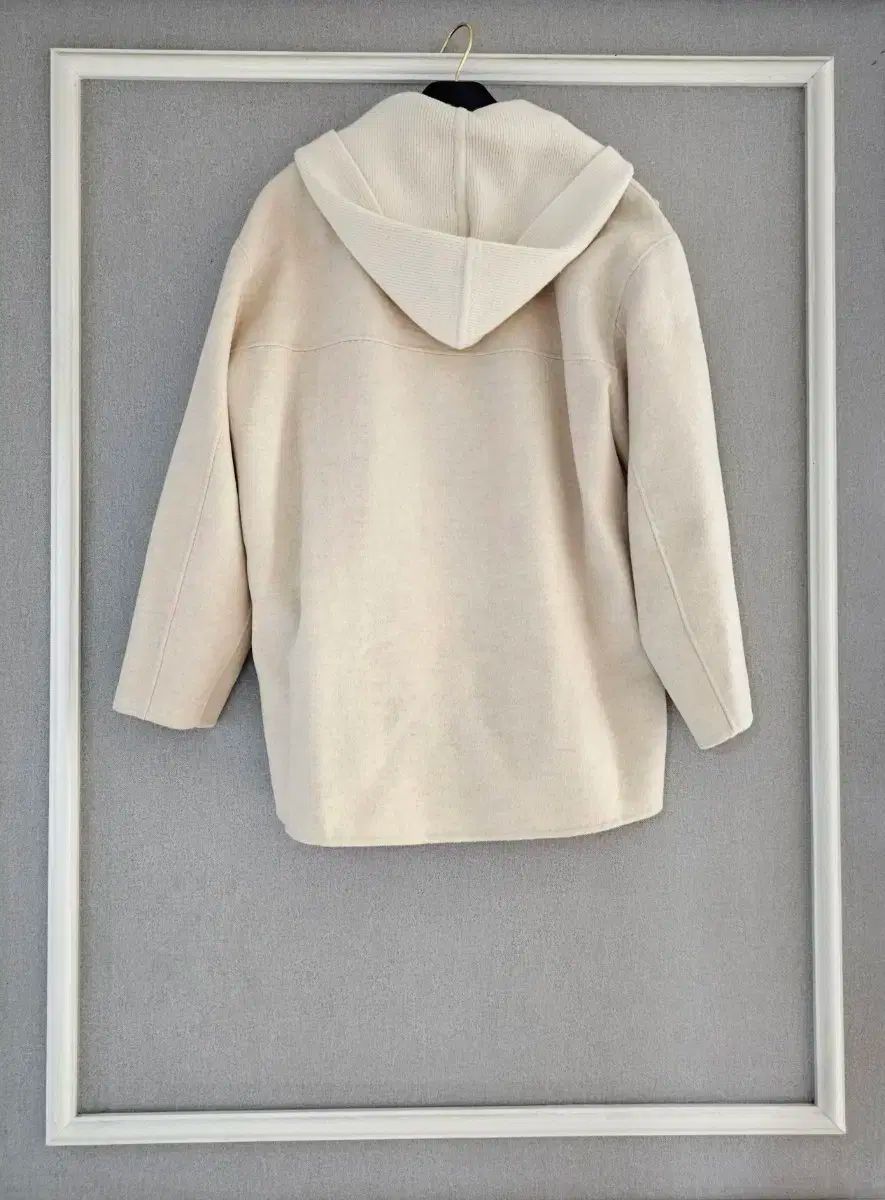 LATT by T _ フード付きニット着脱 ウールカシミア ジャケット 55