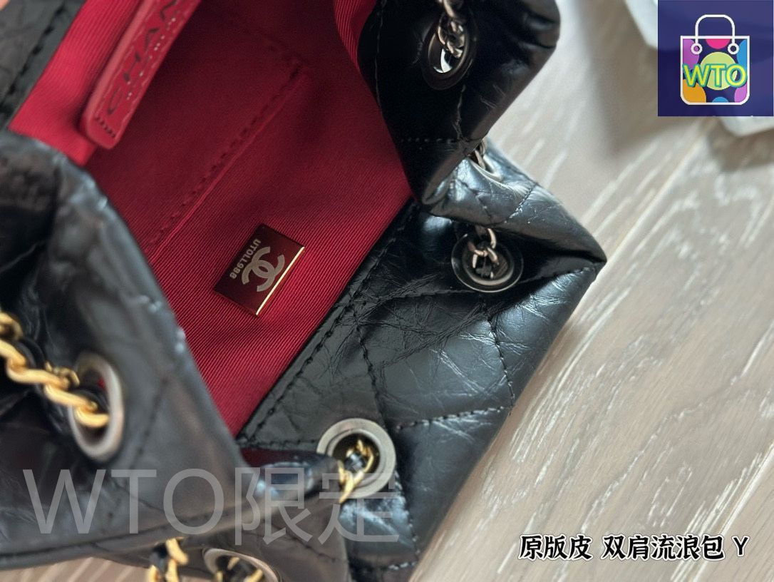 今日特価】Chanel シャネル ガブリエルリュックサック レトロ風合い
