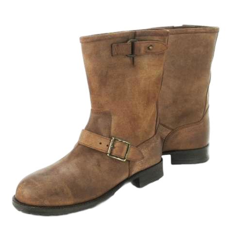 ニルアドミラリ nil admirari エンジニアブーツ ミドル ロング レザー