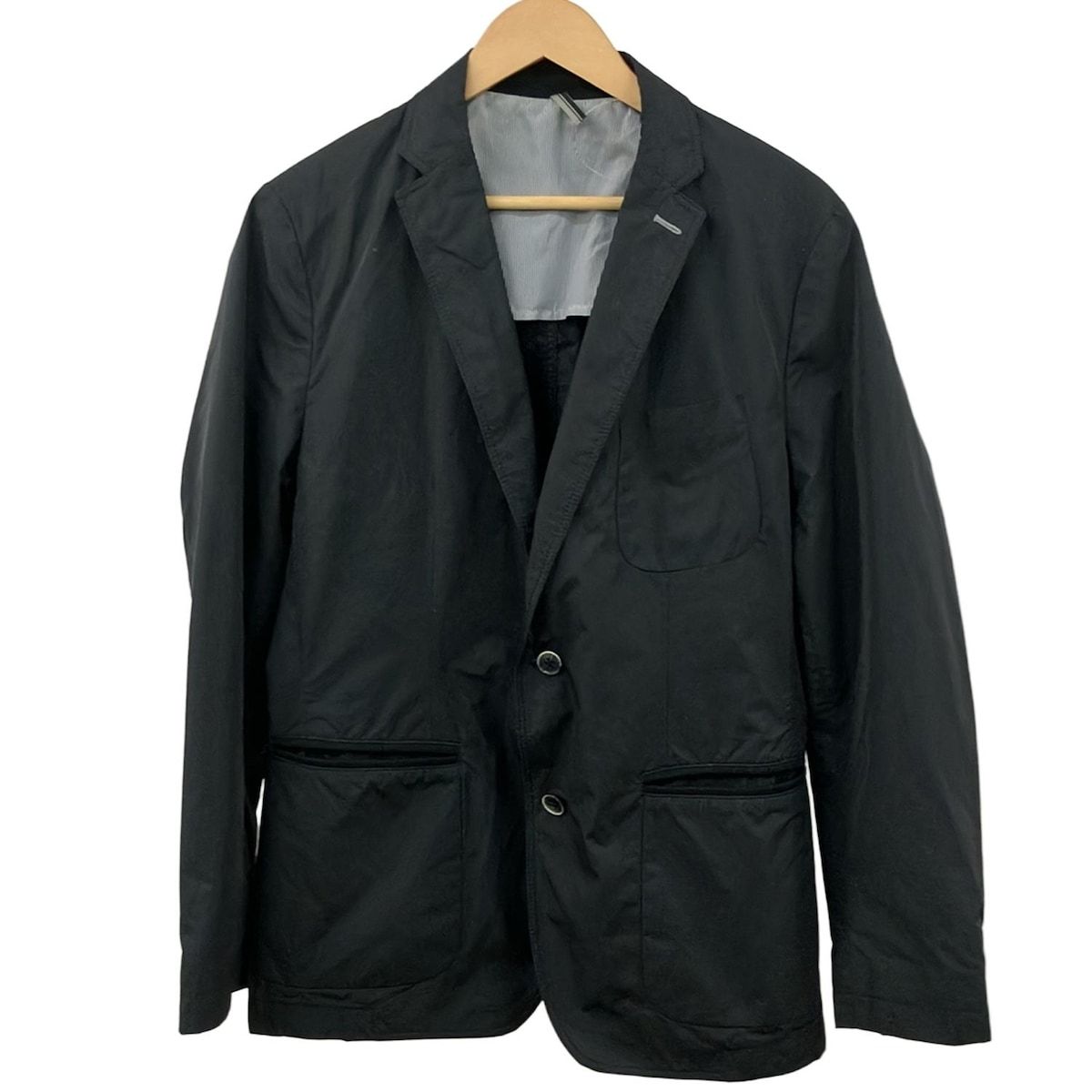 ヒューゴボス ジャケット サイズ50 M メンズ 黒 長袖 春 秋