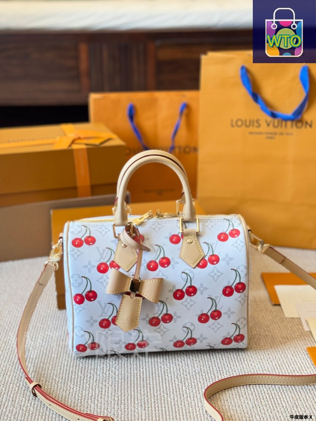 今日特価】Louis Vuitton ルイヴィトン チェリーシリーズスピーディ30