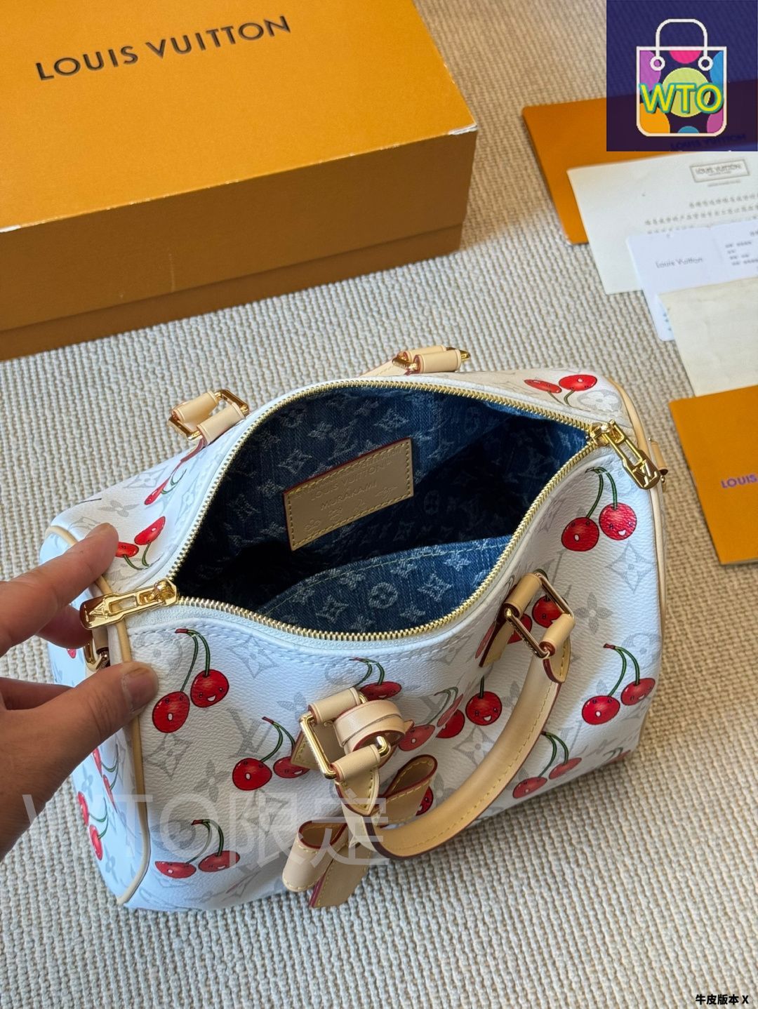 今日特価】Louis Vuitton ルイヴィトン チェリーシリーズスピーディ30