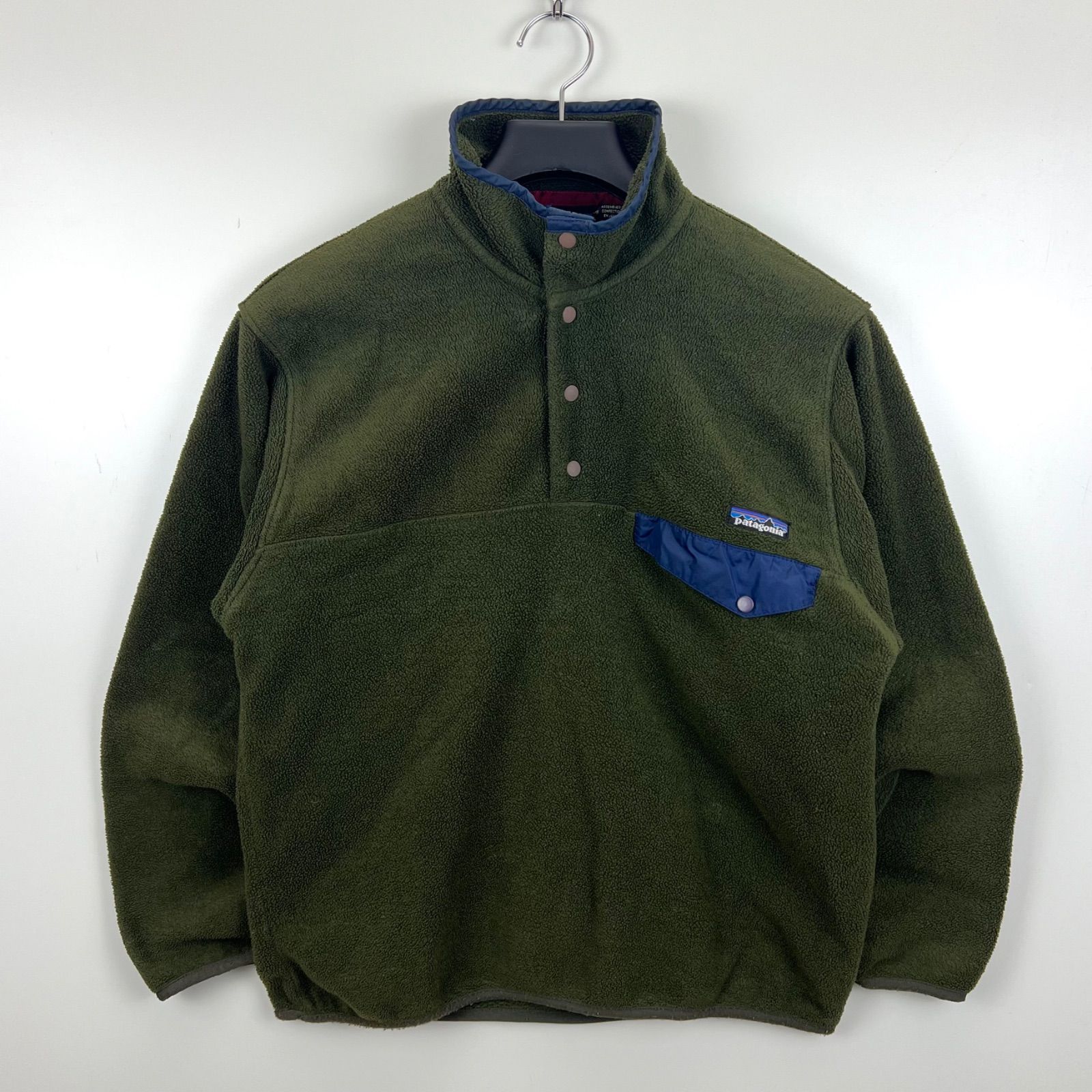 PATAGONIA 90s JAMAICA vintage SYNCHILLA snap T fleece 25450 S