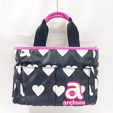 アルチビオ archivio ゴルフ カートバッグ ラウンドバッグ ロゴ ハート