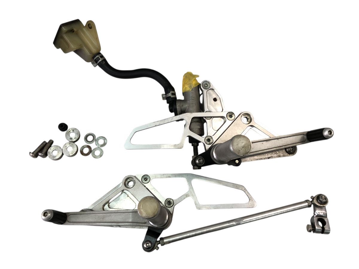 ハヤブサ 隼 GW 71 A 初期型 バックステップ コワース 固着曲り無し ブレーキマスター付 補修 2764 M 6373