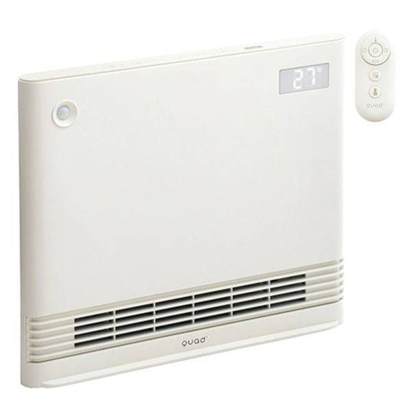 QUADS QS324IV セラミックファンヒーター アイボリー 未使用】QUADS 大