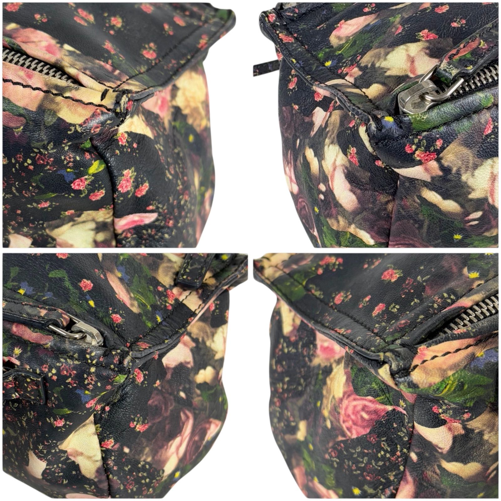 ジバンシー GIVENCHY ショルダーバッグ パンドラ ミニ 花柄 フラワー