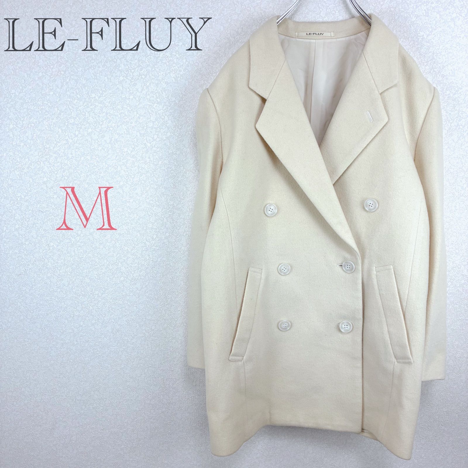 レフリー LE-FLUY【M】ピーコート ウールコート キュプラ 秋冬 防寒 