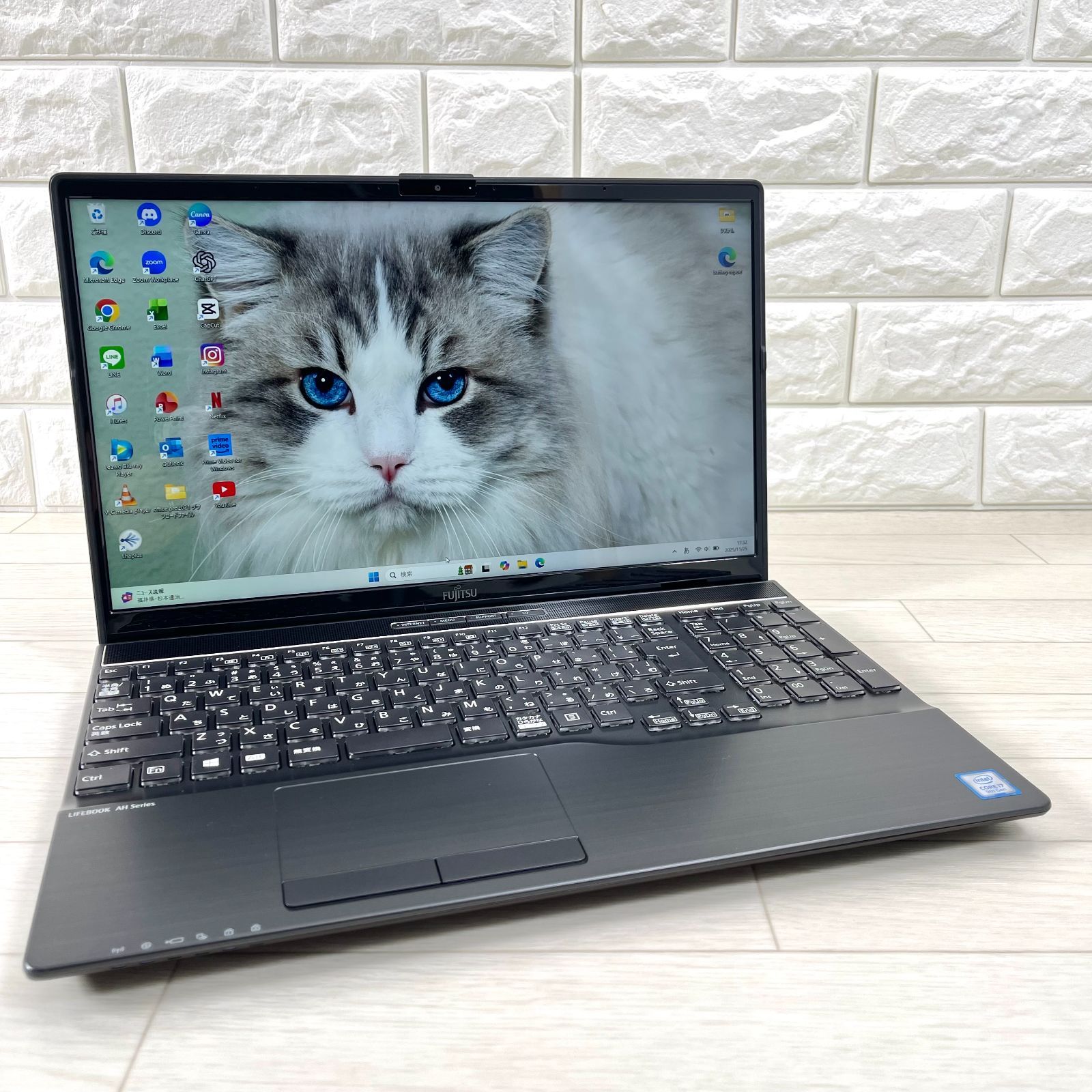 富士通 第9世代 i 7 SSD 1 TB搭載 メモリ16 GB AH 79 D 3 最新Windows 11 25 H 2 オフィス付き ノートパソコン み PC POPO 533