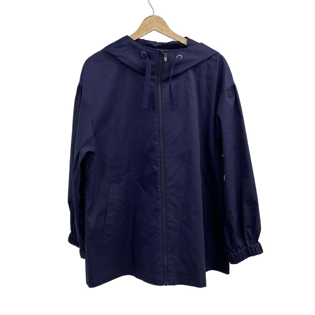 Leilian(レリアン) ブルゾン レディース美品 - ネイビー 長袖/春/秋