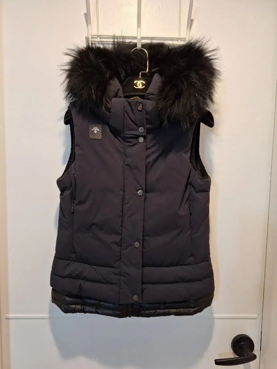 デサント レディース ベスト ゴルフウェア ダウンベスト ジップアップ