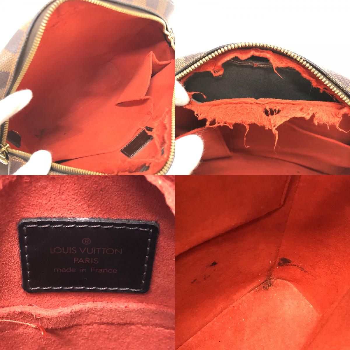  LOUIS VUITTON ルイヴィトン ショルダーバッグ イパネマ GM N 51292 ダミエキャンバス エベヌ ブラウン メッセンジャーバッグ ショルダーバッグ