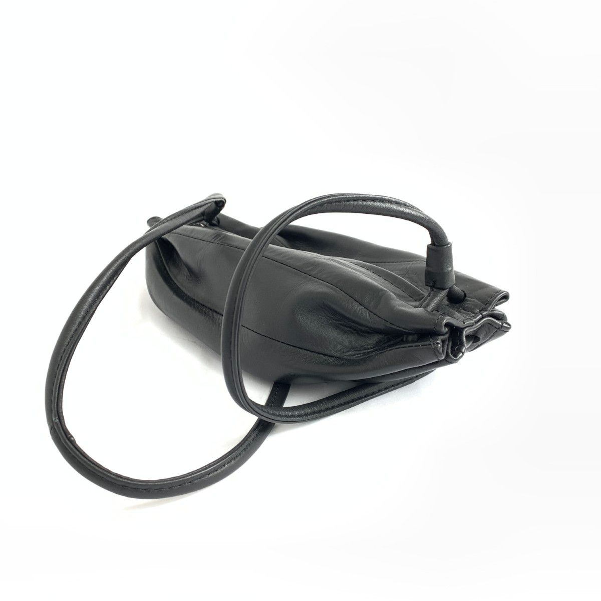 marimekko マリメッコ ミニショルダーバッグ/PIKKU KARLA レザー marimekko マリメッコ ミニショルダーバッグ/PIKKU KARLA レザー