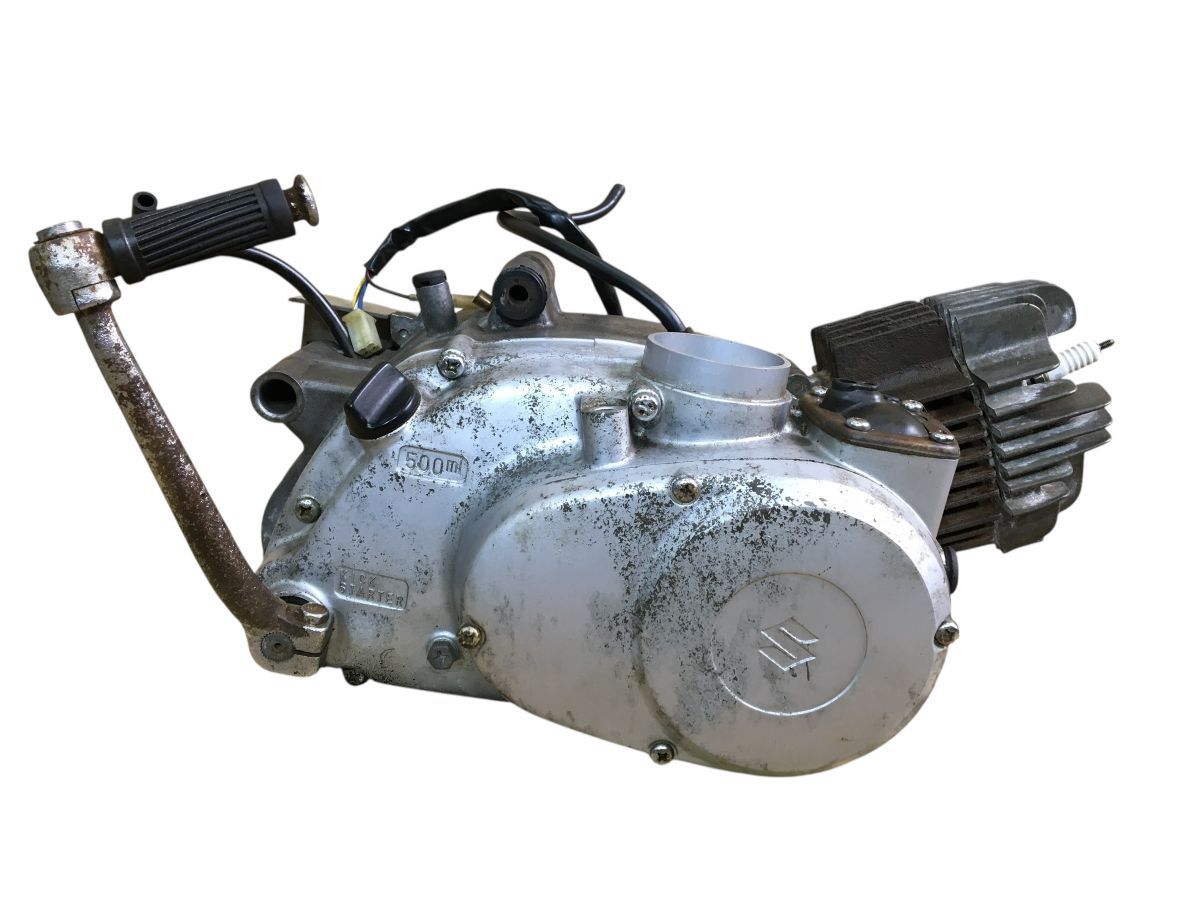 SUZUKI コレダスクランブラー50 LA13A クランキングOK エンジン